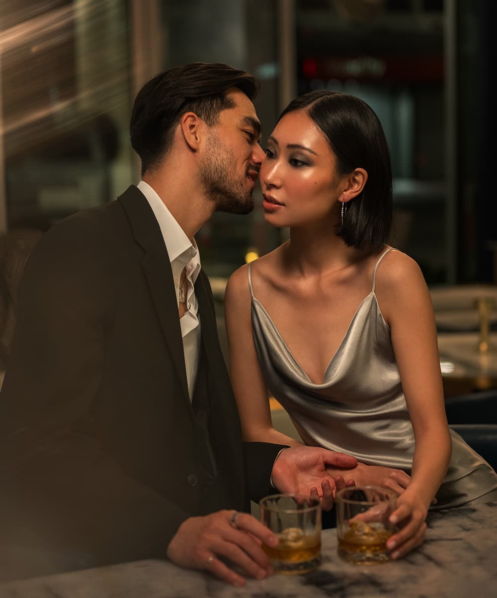 Dahlia Restaurant elegant interior view